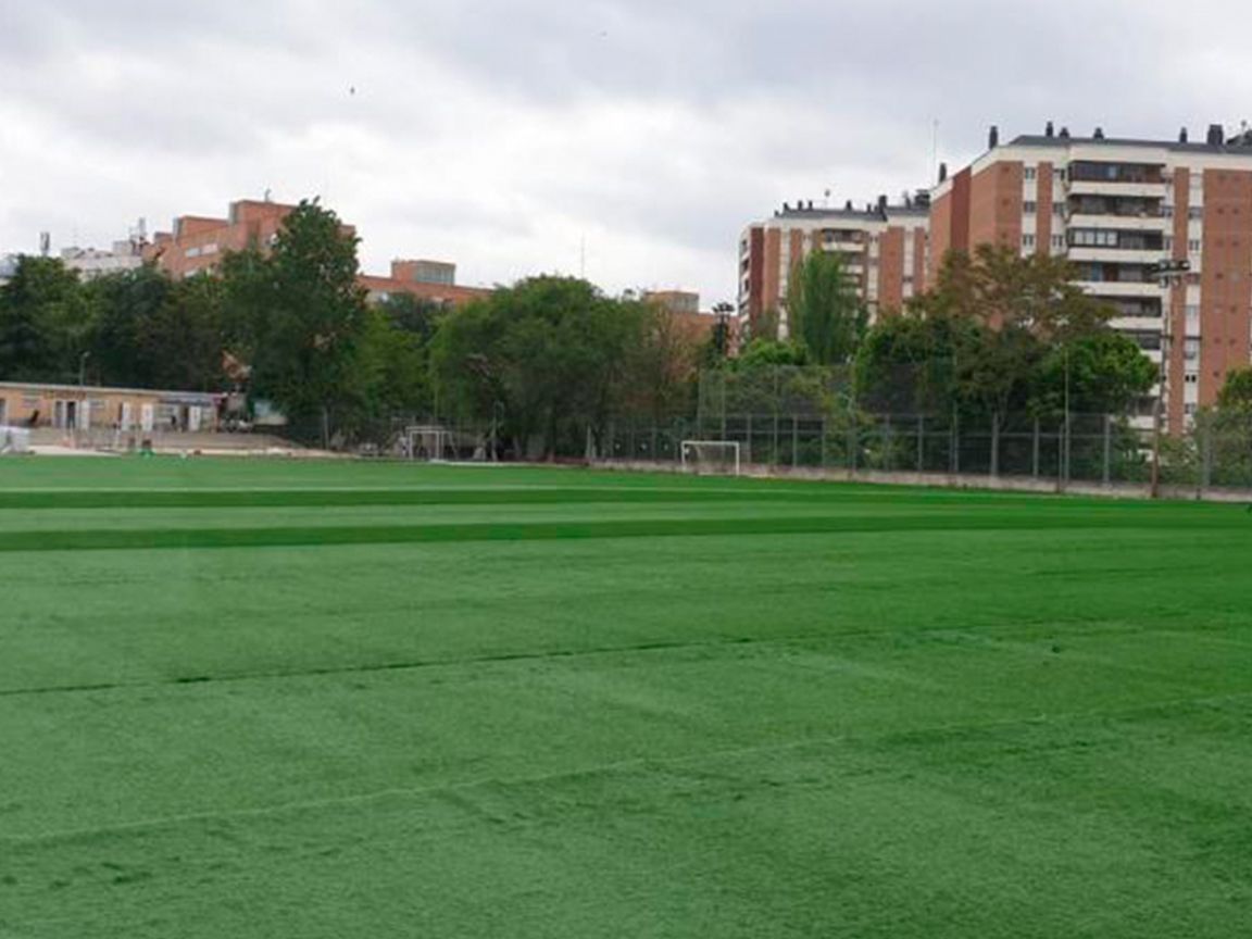 Pitch at Masriver sports complex in Fuencarral, Madrid